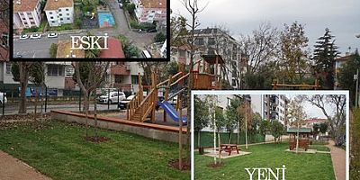 Tuzla’da Derya Parkı yenilendi