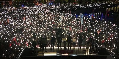 Tuzla’da “Millet İradesine Sahip Çıkıyor” mitingi on binlerin katılımıyla düzenlendi