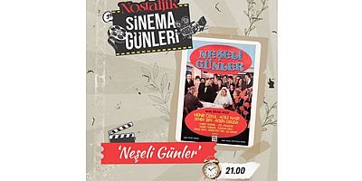 Tuzla’da nostalji dolu sinema geceleri Ağustos’ta da devam ediyor