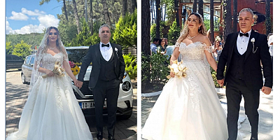 Zümrütevler Mahallesi Muhtarı Görkemli Bir Düğünle Evlendi 