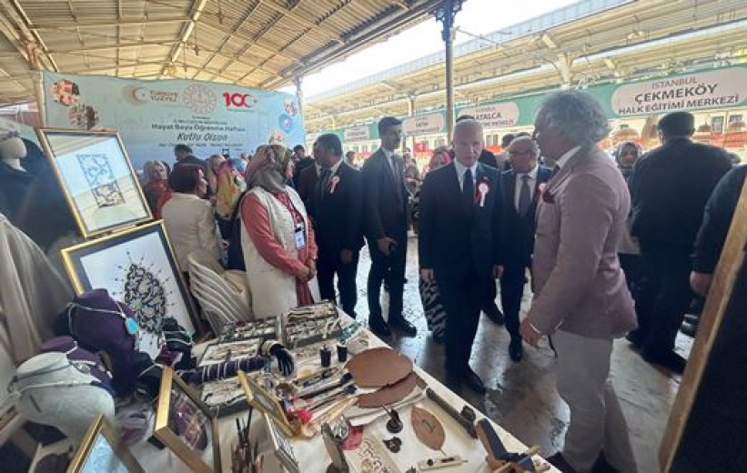TUZLA HALK EĞİTİMİ MERKEZİ SİRKECİ GARI'NDA FARK YARATTI 