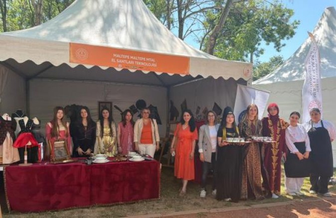 Uluslararası Gastronomi Festivali’nde Maltepe Kız MTA Lisesi Maltepe'yi Başarıyla Temsil Etti