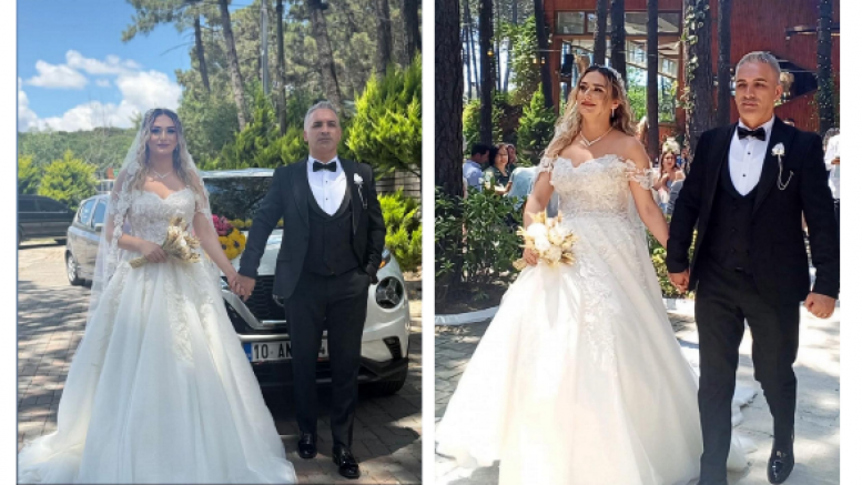 Zümrütevler Mahallesi Muhtarı Görkemli Bir Düğünle Evlendi
