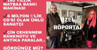 NURCAN KONGUR ÖZELRÖPORTAJ|SİVRİHİSAR'IN SESİ GAZETESİ,180 YILLIK MATBAA BASKI MAKİNASI VE ASIRLIK PARA KOLEKSİYONUNU OĞUZ EKİCİ'DEN DİNLEDİK 
